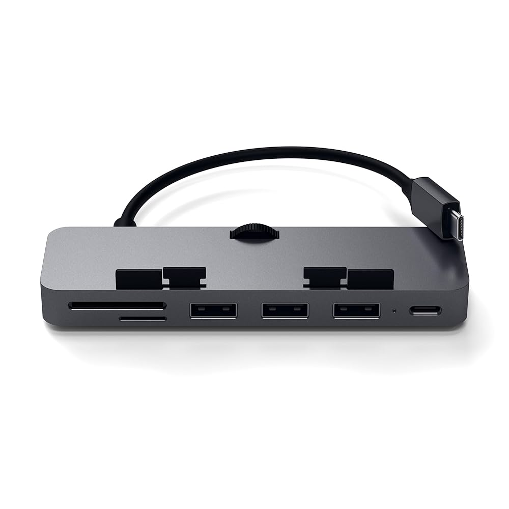 Amazon.com: Satechi Aluminum Type-C Clamp Hub Pro with USB-C